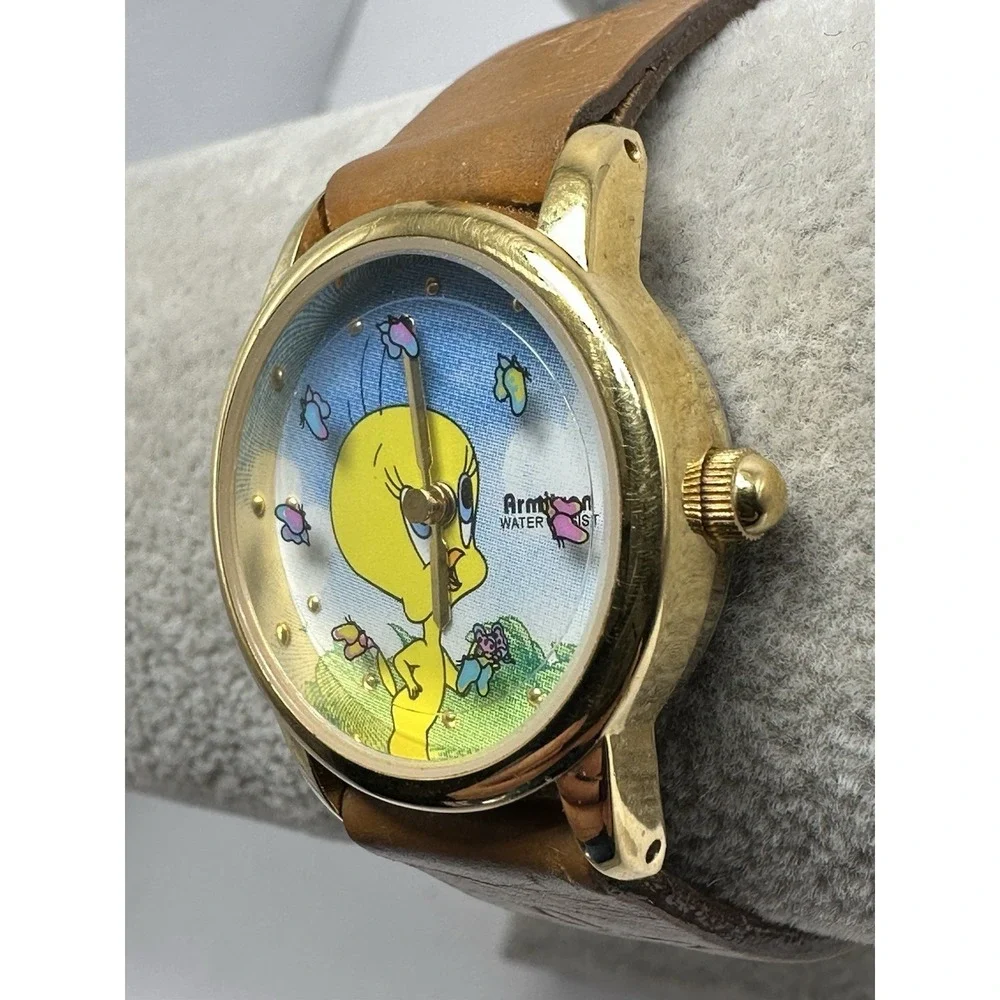 Armitron Tweety Bird Ladies Watch‎ 2200/341 New Battery 26MM 7